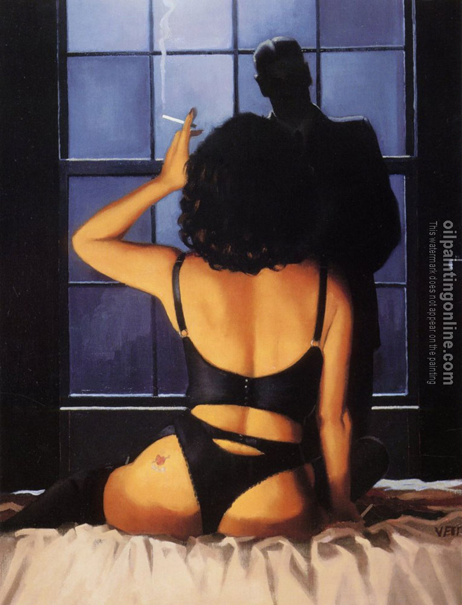 Jack Vettriano - Oil Painting